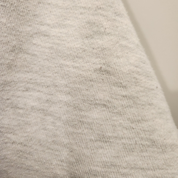 Obey Axel Give Peace Grey Crop Zip Hoodie Graphic Embroidered Edgy Sz Small - Picture 7 of 11